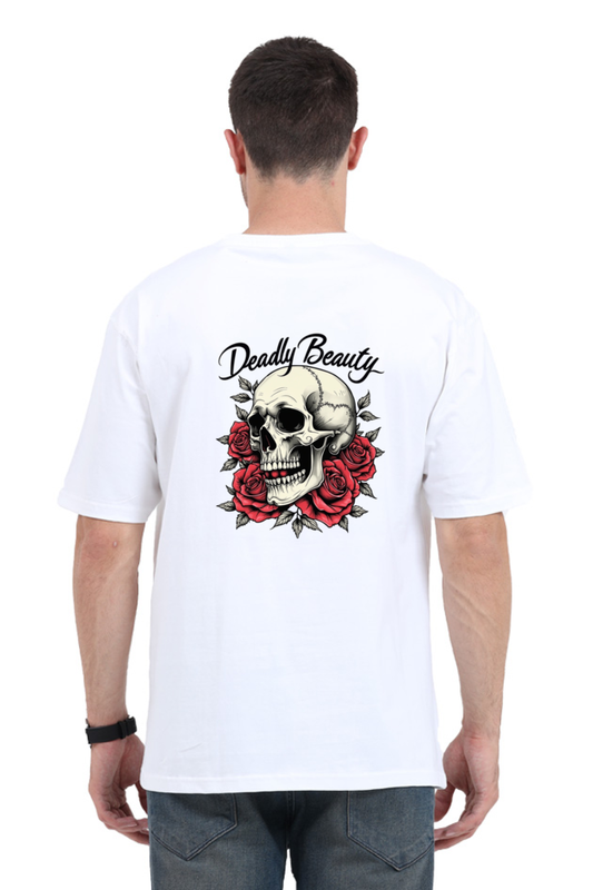 Deadly Beauty Oversized Graphic T-Shirt