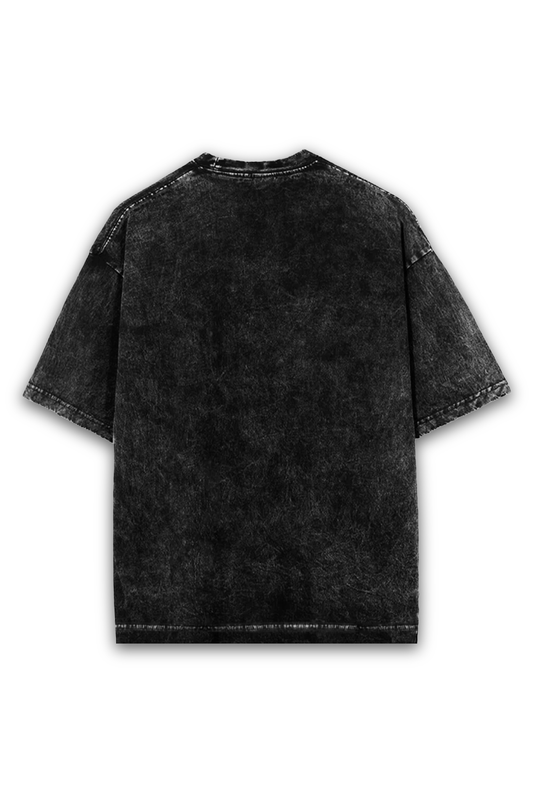 Born to Soar Acid Wash Oversized T-Shirt
