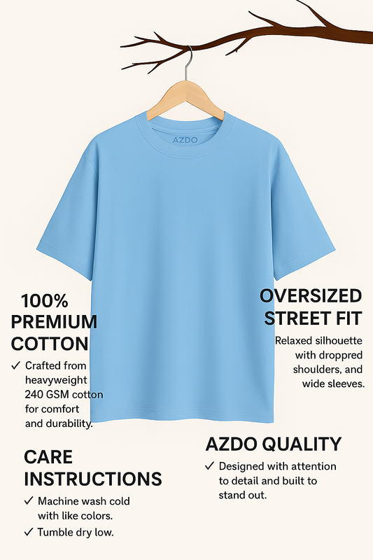 Dark Panda Oversized T-Shirt
