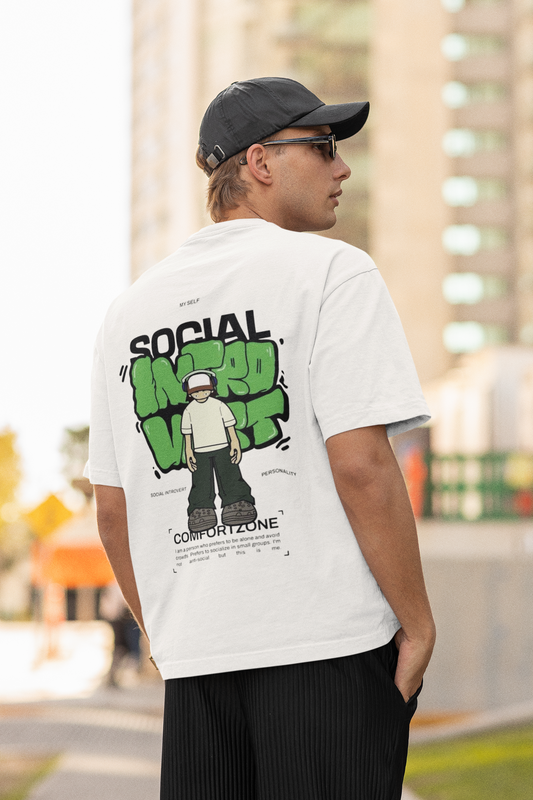 Social Introvert Oversized T-Shirt