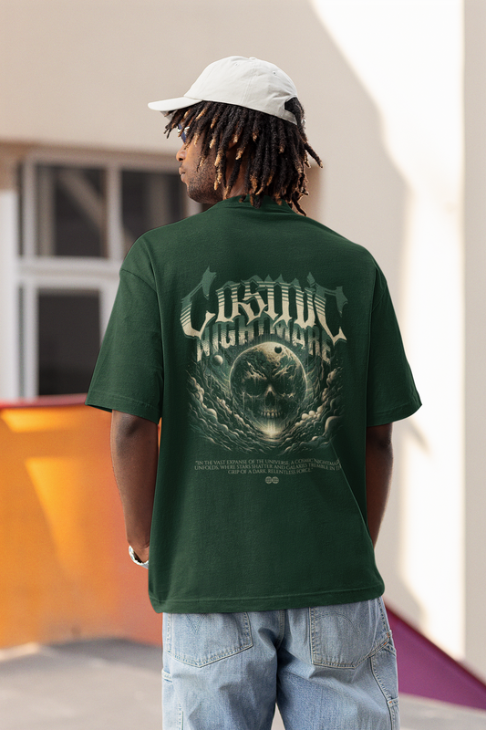 Cosmic Nightmare Oversized T-Shirt