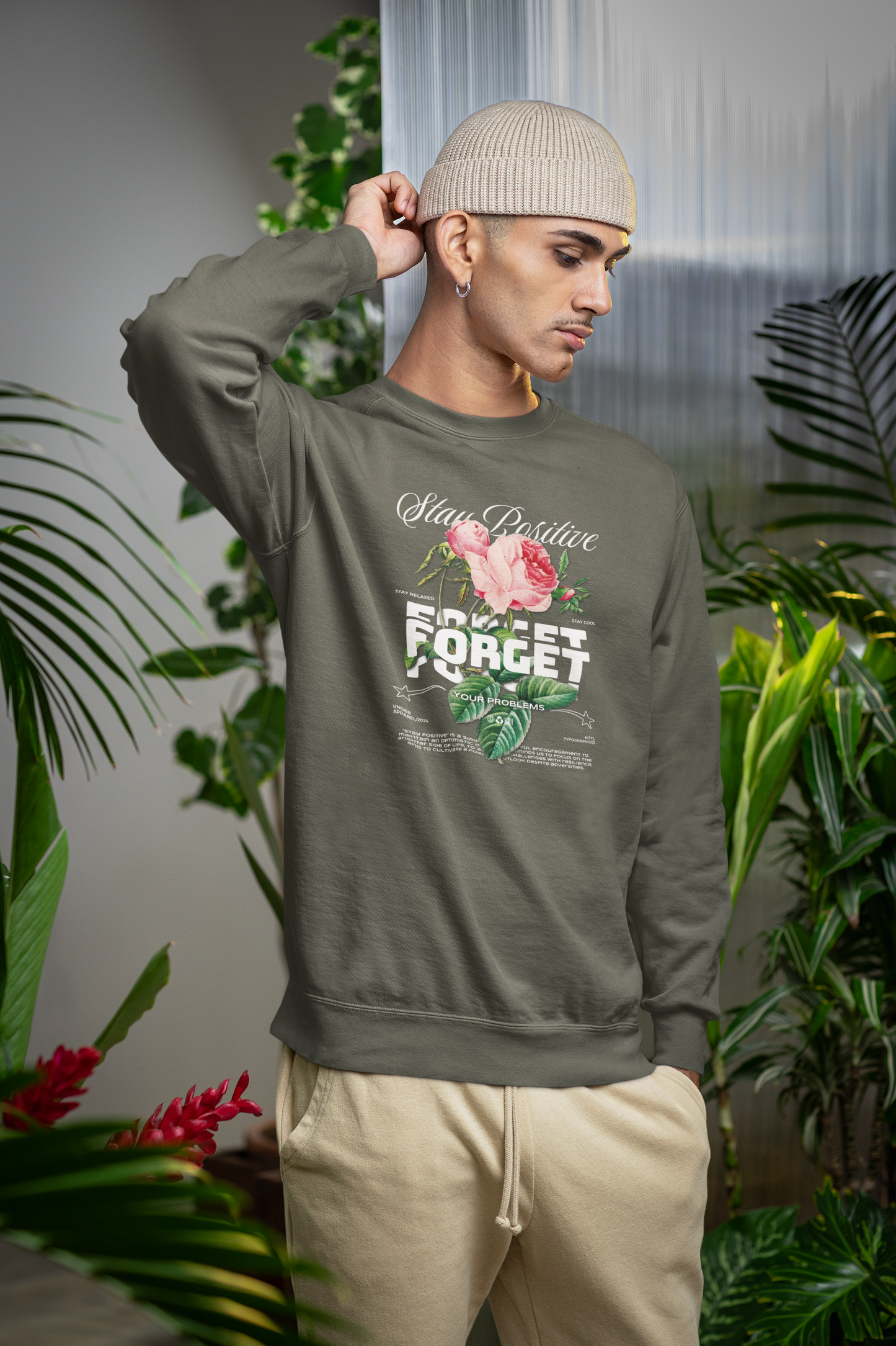 Stay Positive Sweatshirt