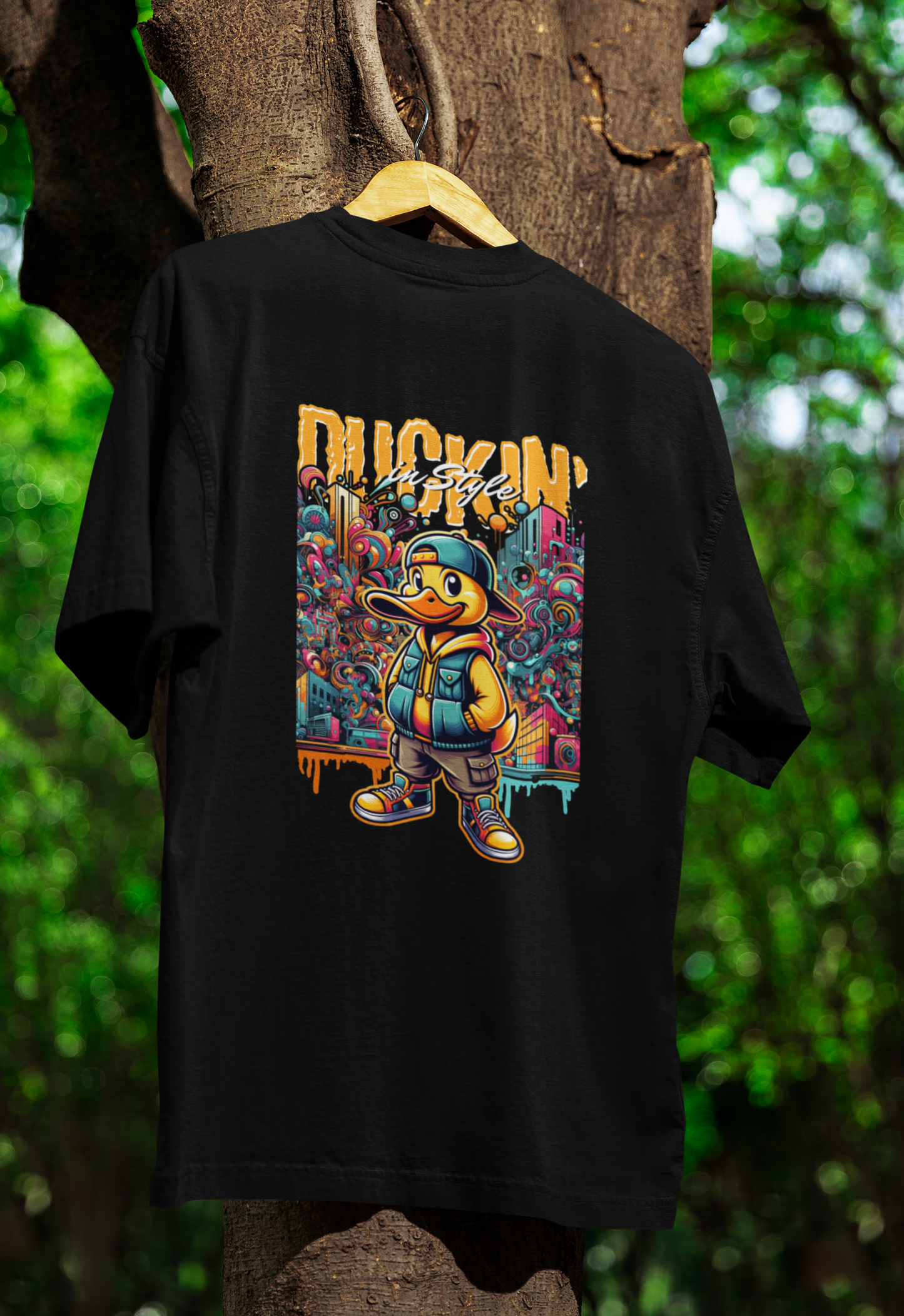 Duckin’ Style Oversized T-Shirt